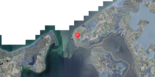 Stomflod og havvand på Harebakken 24, 3390 Hundested