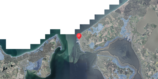 Stomflod og havvand på Havnegade 2D, 3390 Hundested