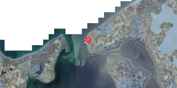 Stomflod og havvand på Tømrergade 9, 3390 Hundested