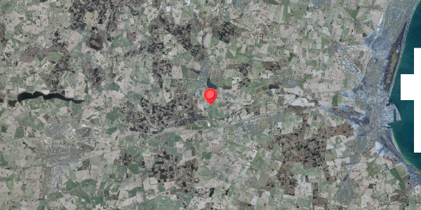 Stomflod og havvand på Langagervej 1, 4140 Borup