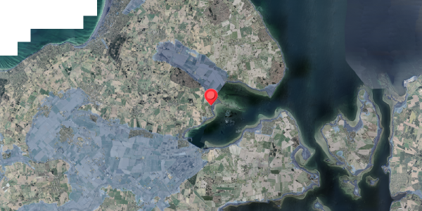 Stomflod og havvand på Bugten 33, 4571 Grevinge