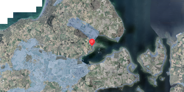 Stomflod og havvand på Bugten 39, 4571 Grevinge