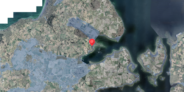 Stomflod og havvand på Bugten 43, 4571 Grevinge