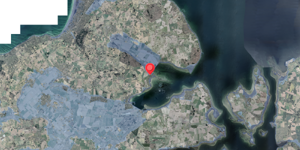 Stomflod og havvand på Diget 3, 4571 Grevinge