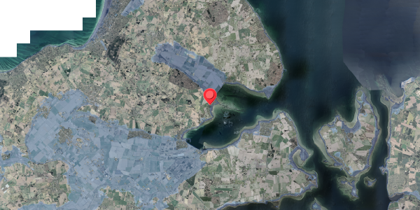 Stomflod og havvand på Stormvej 13, 4571 Grevinge