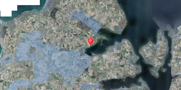 Stomflod og havvand på Strandly 24, 4571 Grevinge