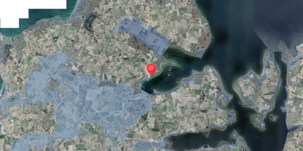 Stomflod og havvand på Strandly 45, 4571 Grevinge