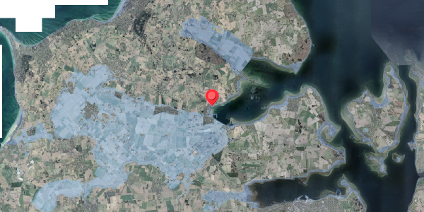 Stomflod og havvand på Strandsvinget 9, 4571 Grevinge