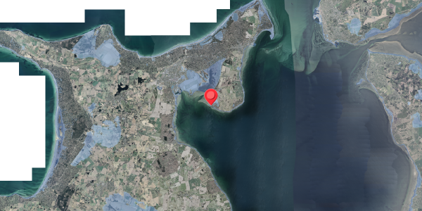 Stomflod og havvand på Rishøjvej 63, 4500 Nykøbing Sj