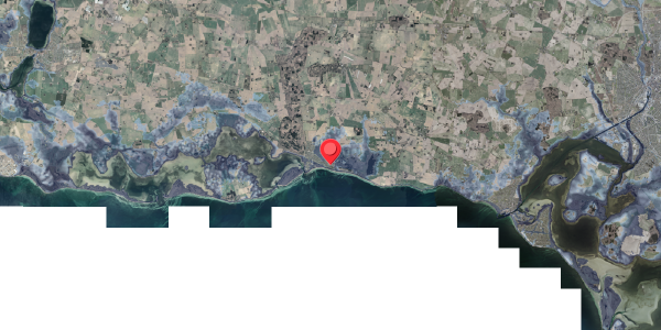 Stomflod og havvand på Omøvej 21, 4243 Rude