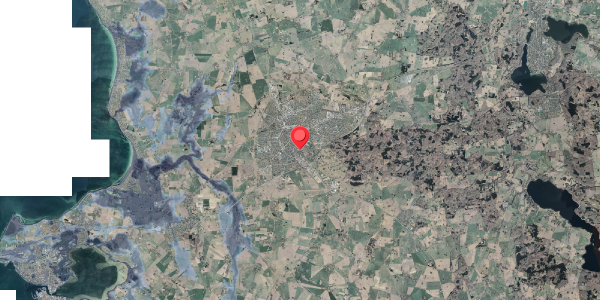 Stomflod og havvand på Kongelyset 96, 4200 Slagelse