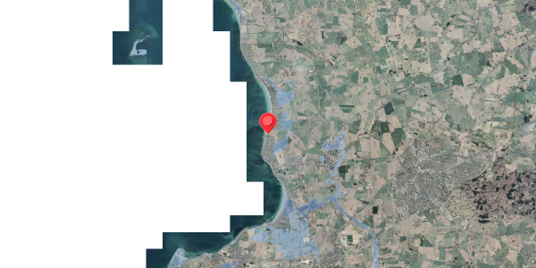 Stomflod og havvand på Kongsmarkvej 101, . , 4200 Slagelse