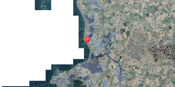 Stomflod og havvand på Strandkrogen 2, 4200 Slagelse