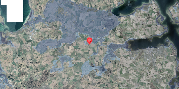 Stomflod og havvand på Byvej 61, 4532 Gislinge
