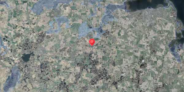 Stomflod og havvand på Stationsvej 2D, 4440 Mørkøv