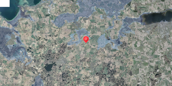 Stomflod og havvand på Bjergby Statshuse 2, 4440 Mørkøv