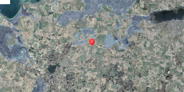 Stomflod og havvand på Bjergby Statshuse 8, 4440 Mørkøv