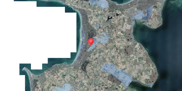 Stomflod og havvand på Industrivej 10, 4560 Vig