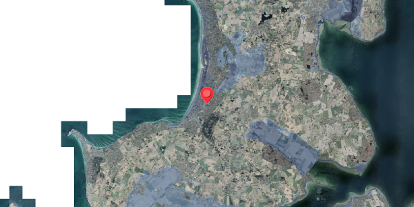 Stomflod og havvand på Lyngvej 181, 4560 Vig