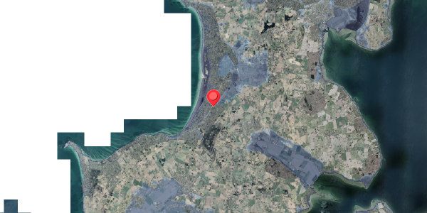Stomflod og havvand på Sandholmen 2, . , 4560 Vig