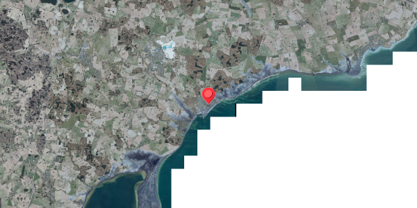 Stomflod og havvand på Hovedgaden 69, 4654 Faxe Ladeplads