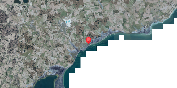 Stomflod og havvand på Hovedgaden 95, 4654 Faxe Ladeplads