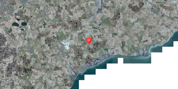 Stomflod og havvand på Pushusvej 2, 4640 Faxe