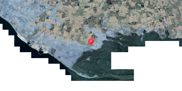 Stomflod og havvand på Digevej 4, 4895 Errindlev