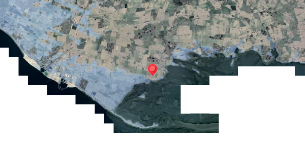 Stomflod og havvand på Digevej 12, 4895 Errindlev