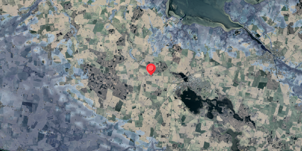 Stomflod og havvand på Kirkevejen 252, 4930 Maribo