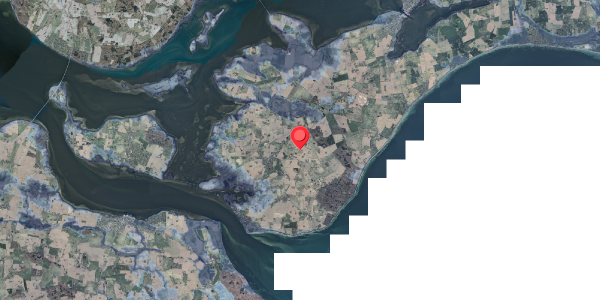 Stomflod og havvand på Abildvej 1, 4792 Askeby