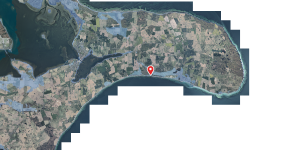 Stomflod og havvand på Ankeret 1, 4780 Stege