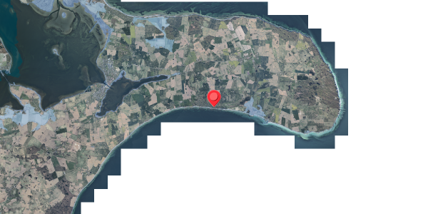 Stomflod og havvand på Bundgarnet 113, 4780 Stege