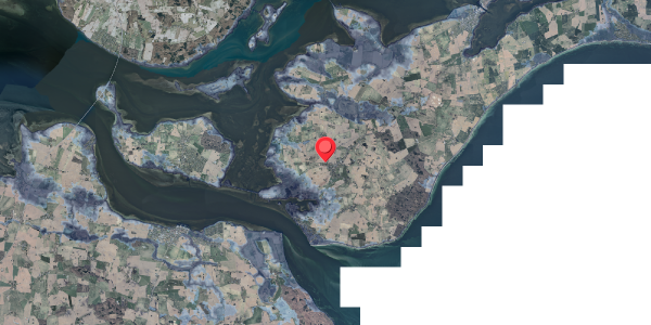 Stomflod og havvand på Dammegade 13, 4792 Askeby