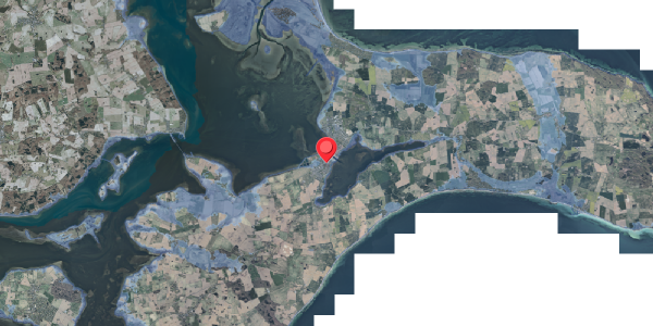 Stomflod og havvand på Fabriksgade 13, 4780 Stege