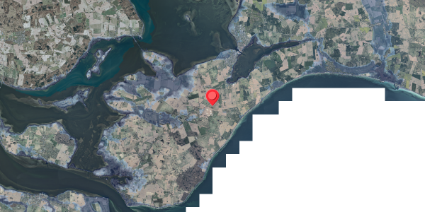 Stomflod og havvand på Frenderupgade 23, 4780 Stege