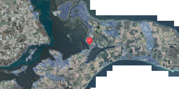 Stomflod og havvand på Græskevej 21, 4780 Stege
