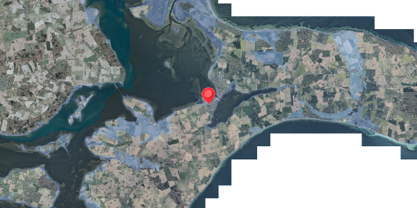 Stomflod og havvand på Kostervej 21, 4780 Stege