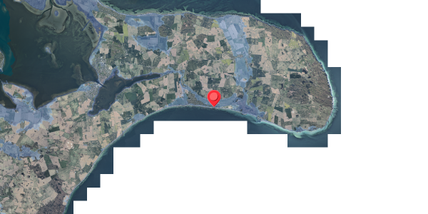Stomflod og havvand på Lanternen 2, 4780 Stege