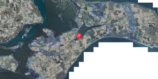 Stomflod og havvand på Mathildevej 5, 4780 Stege
