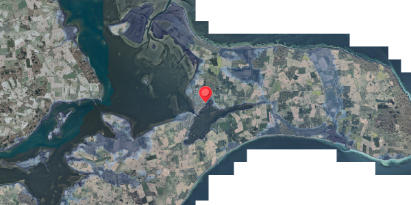 Stomflod og havvand på Noret 9, 4780 Stege