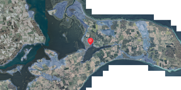 Stomflod og havvand på Noret 37, 4780 Stege