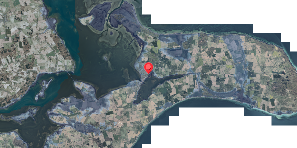 Stomflod og havvand på Noret 69, 4780 Stege