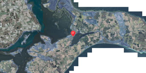 Stomflod og havvand på Nygade 21, 4780 Stege