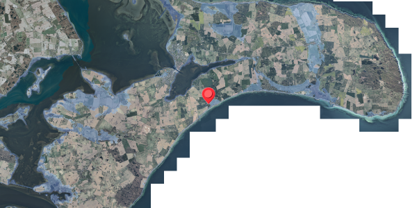 Stomflod og havvand på Oddermosevej 7, . , 4780 Stege