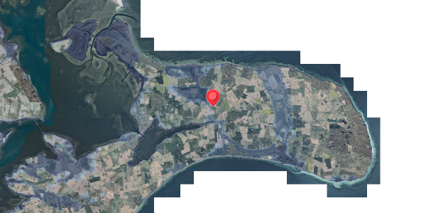 Stomflod og havvand på Pollerupvej 21, 4780 Stege