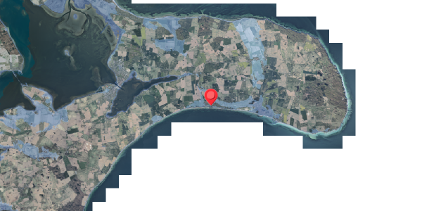 Stomflod og havvand på Raden 9, 4780 Stege