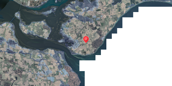 Stomflod og havvand på Vindebækvej 2, . , 4792 Askeby