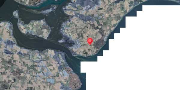 Stomflod og havvand på Vindebækvej 9, . , 4792 Askeby