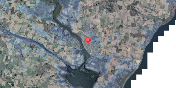 Stomflod og havvand på Sofiegade 9, 4800 Nykøbing F
